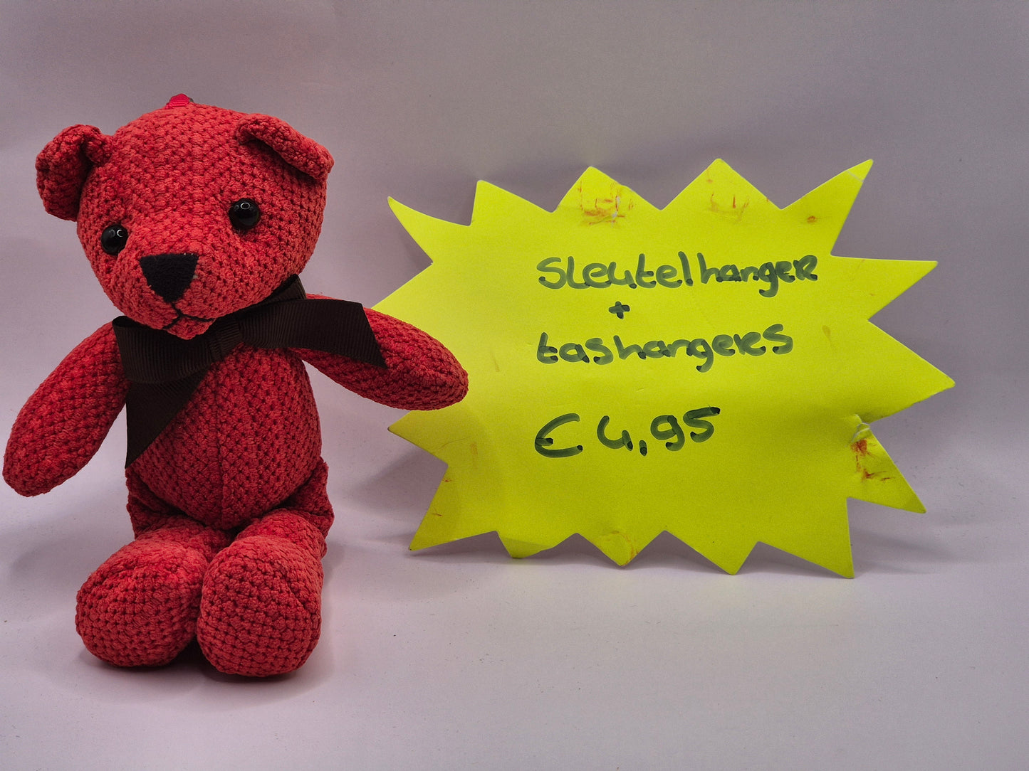 sleutelhanger en tas hanger in 1