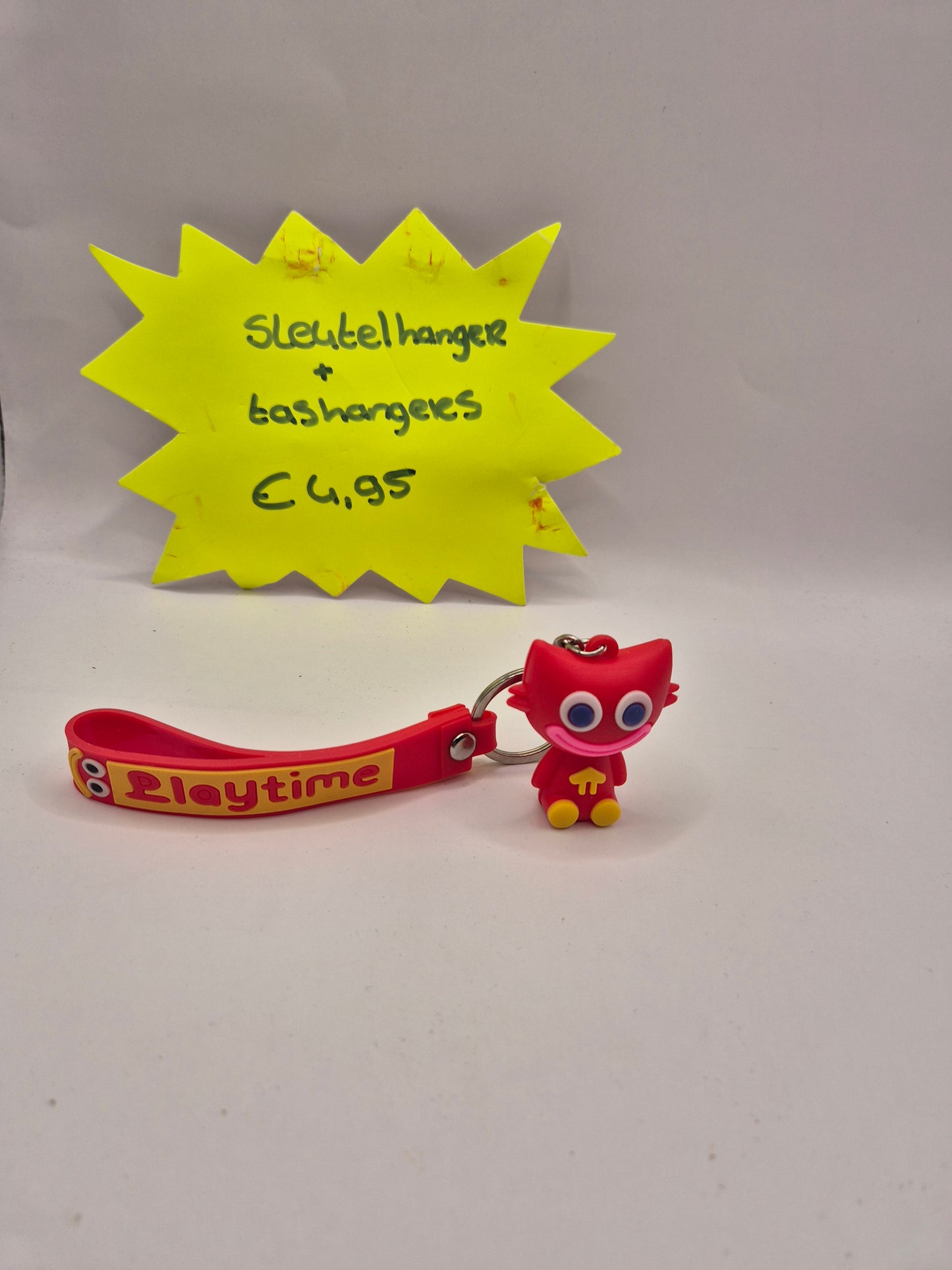 sleutelhanger en tas hanger in 1