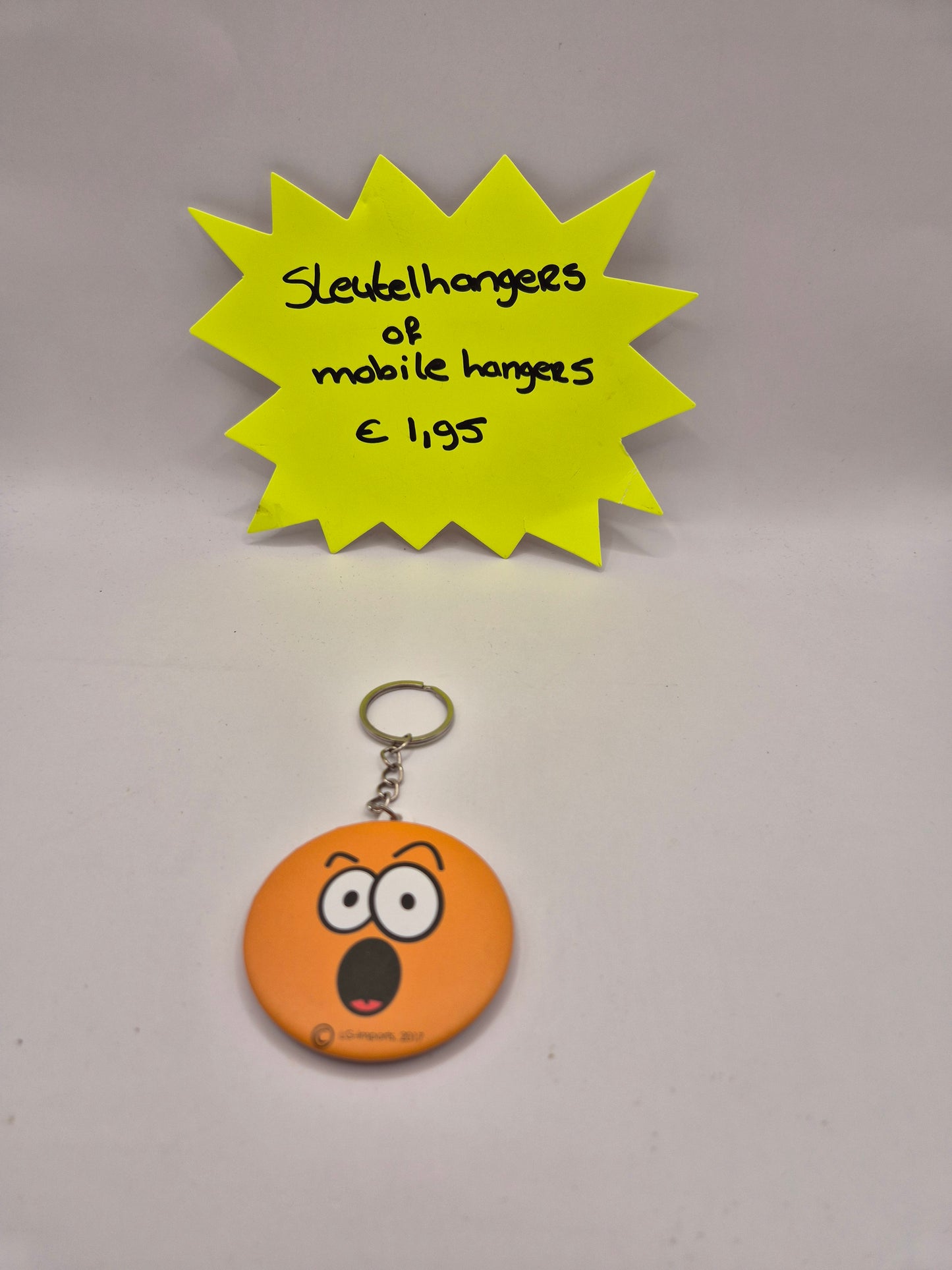 sleutelhanger met spiegeltje