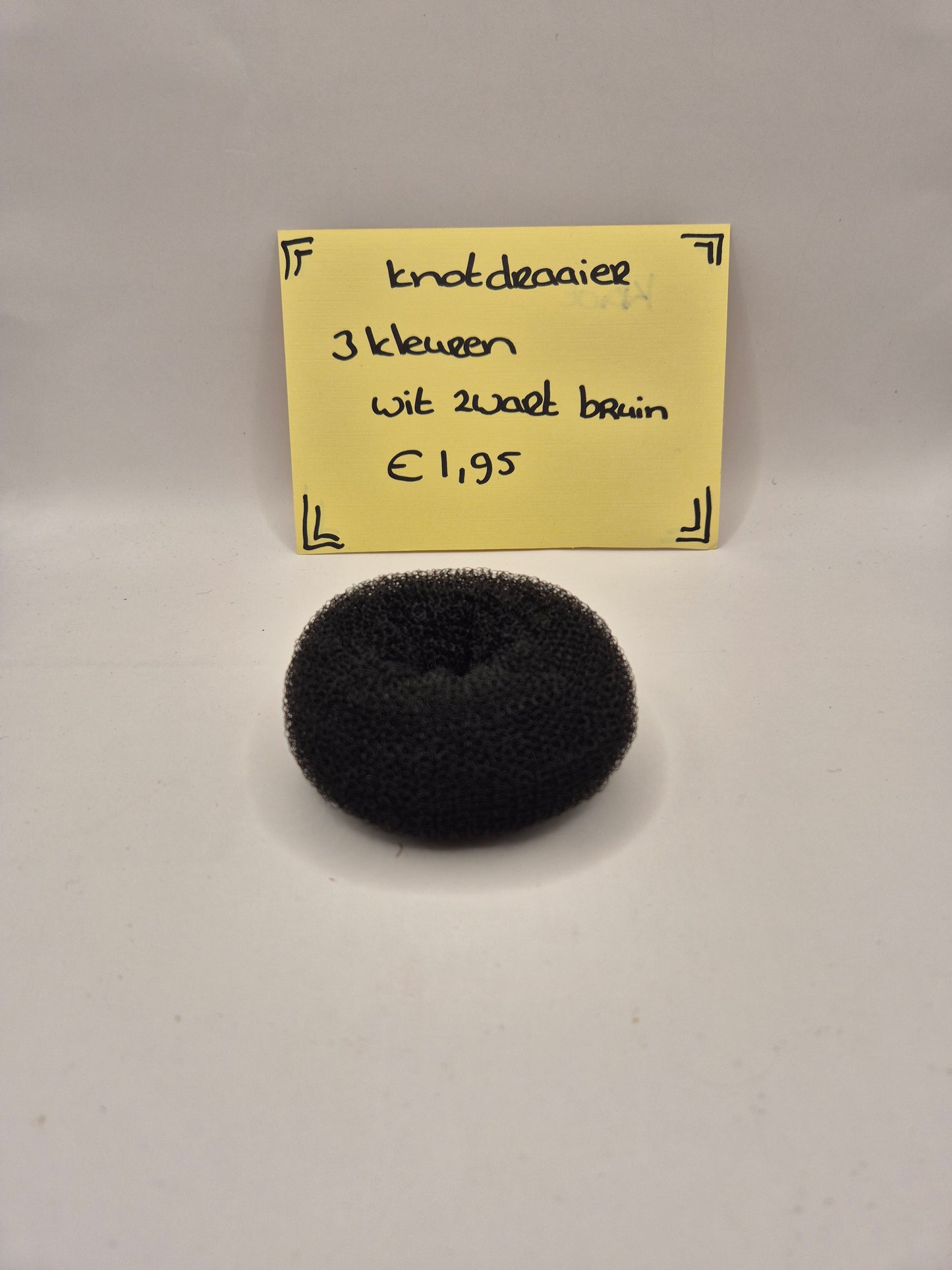 knot draaier zwart