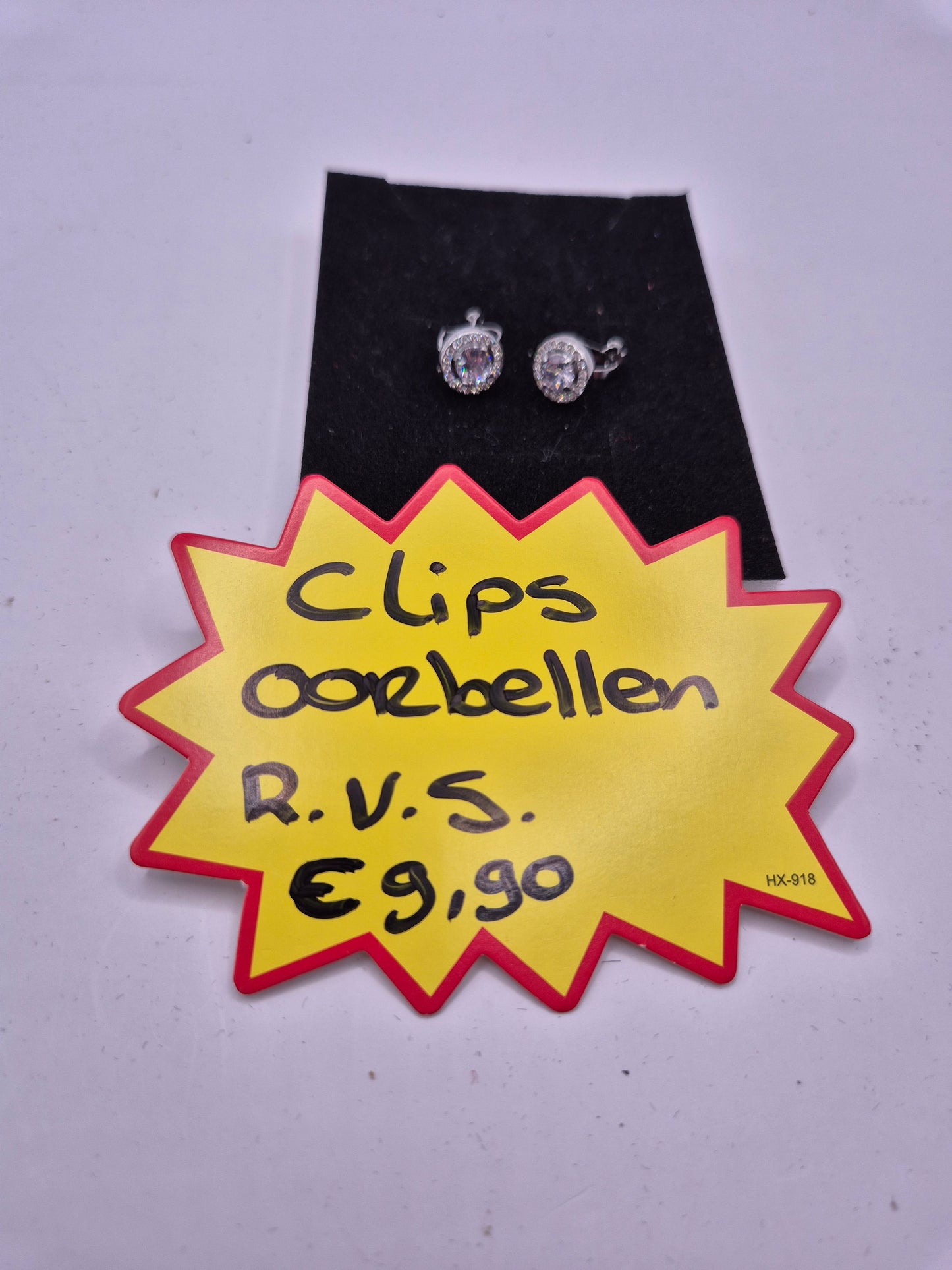 r.v.s clips oorbellen