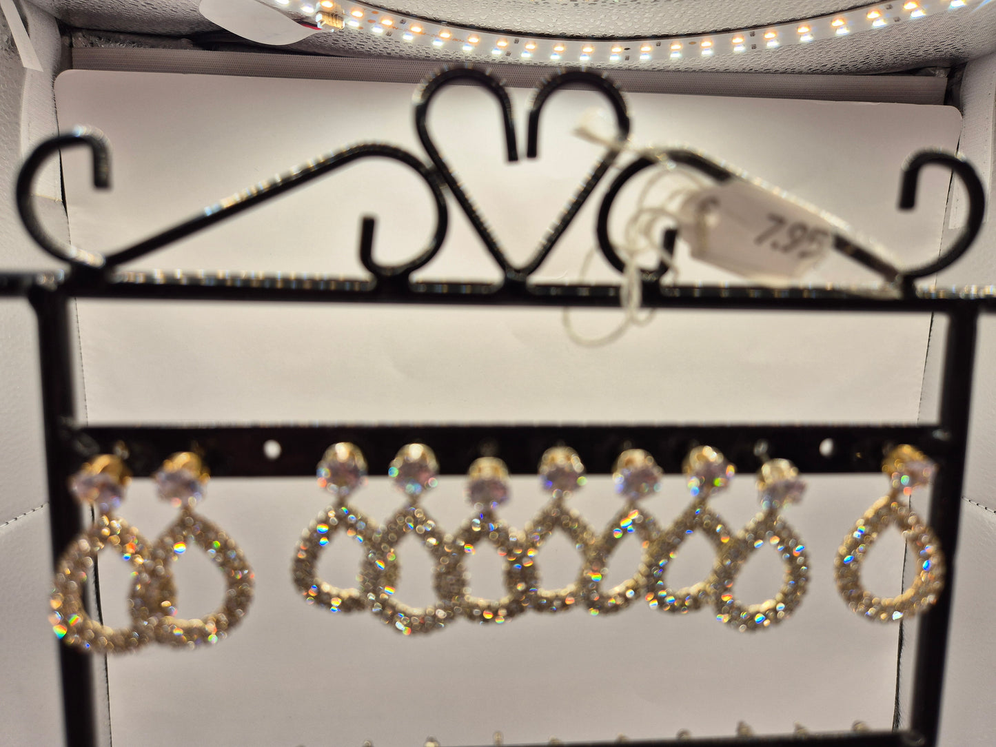 dames oorbellen bling bling