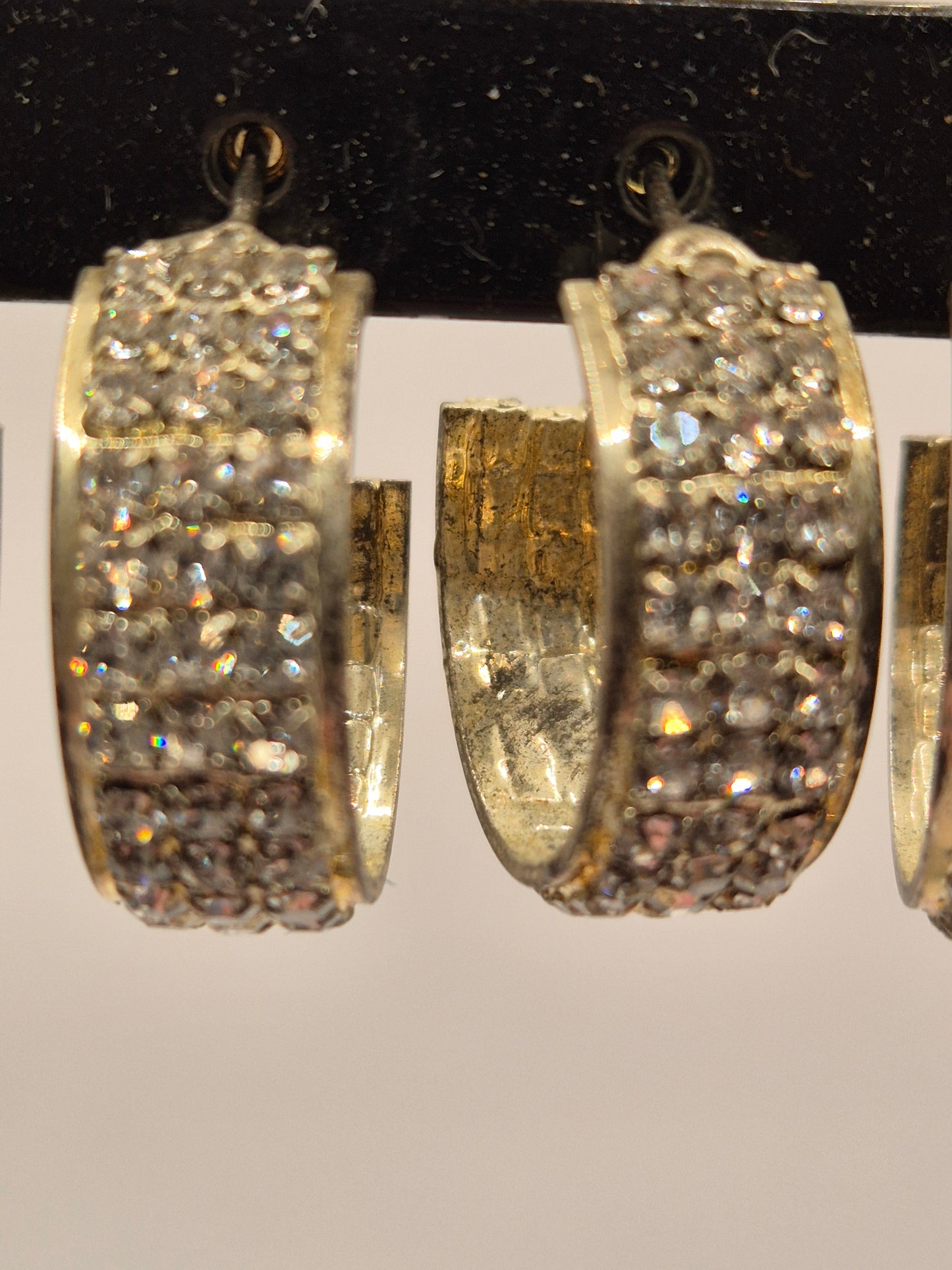 dames oorbellen bling bling