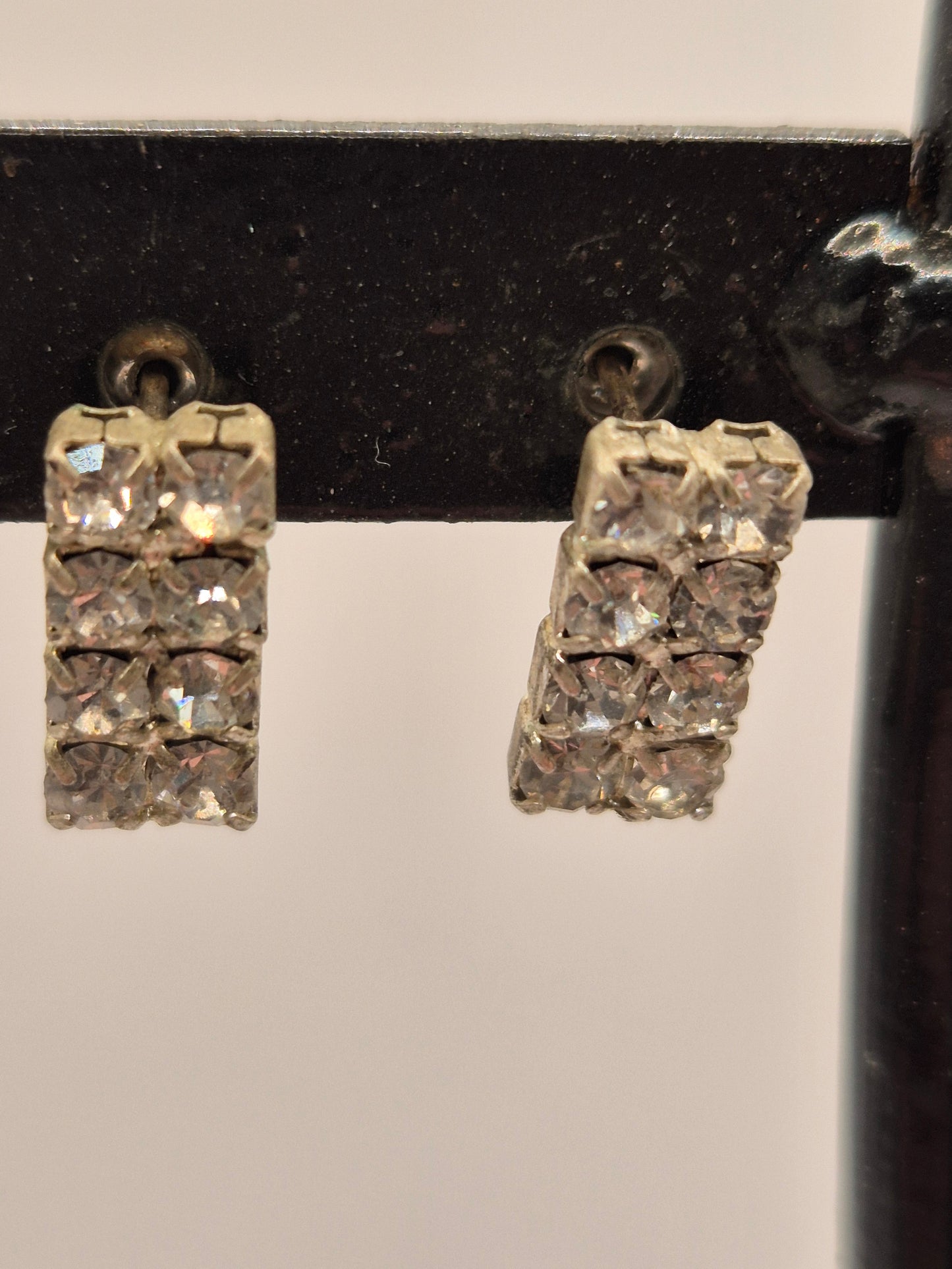 bling bling knopjes oorbellen