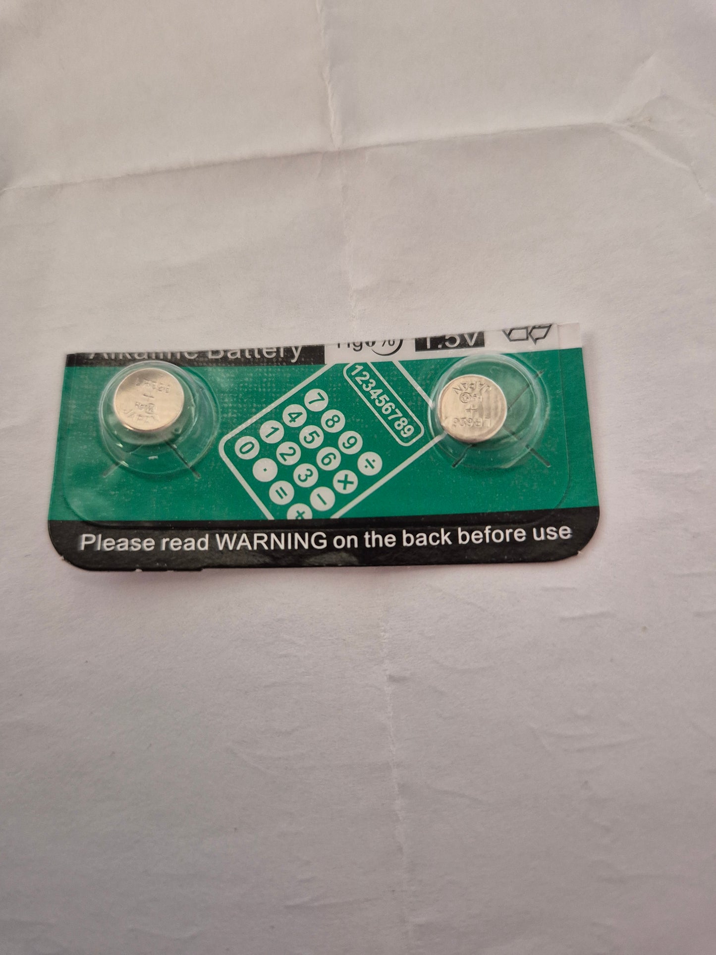 batterij voor de horloge's en voor de aarbei sleutelhanger klokjes