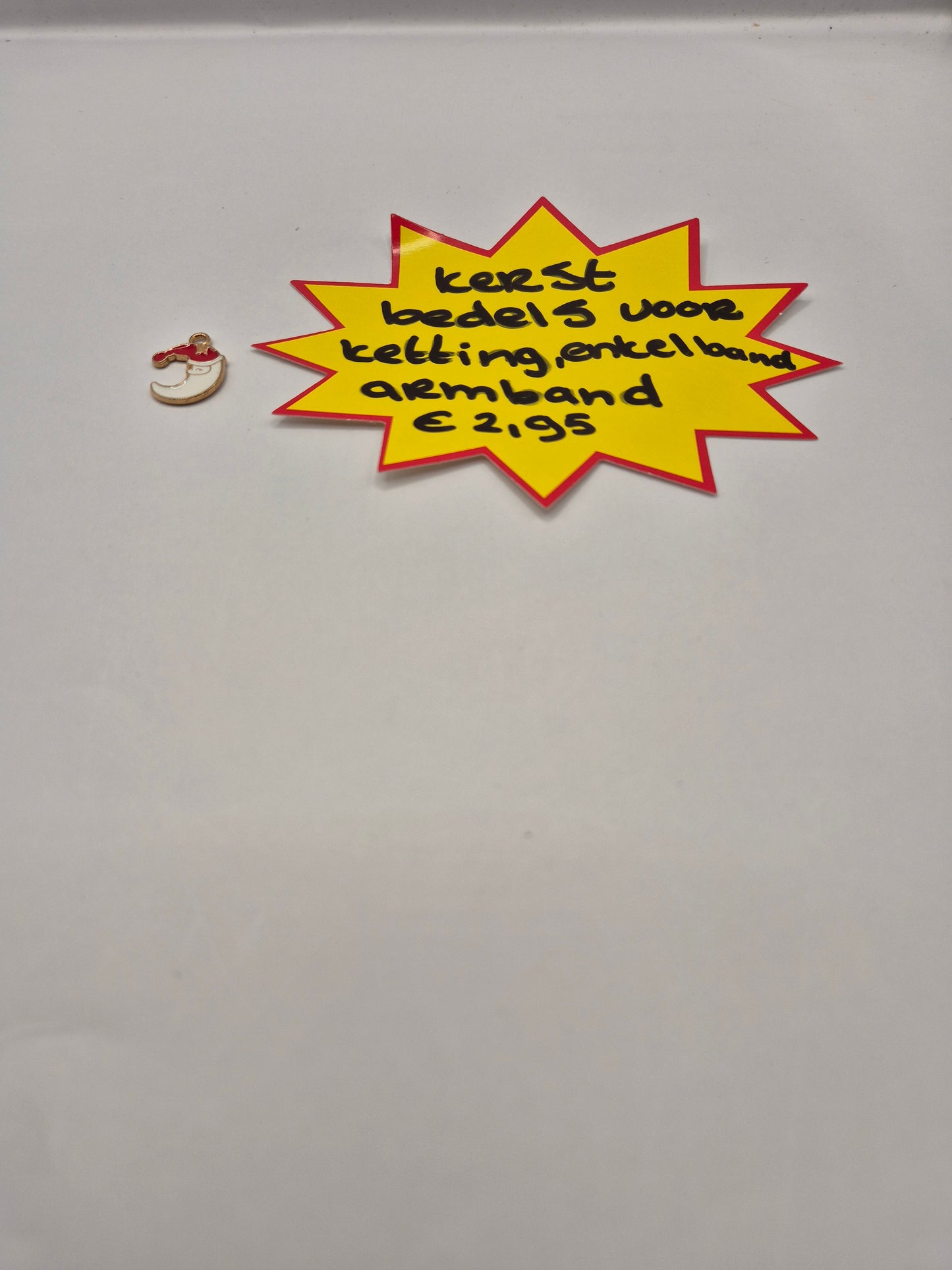 kerstbedeltje