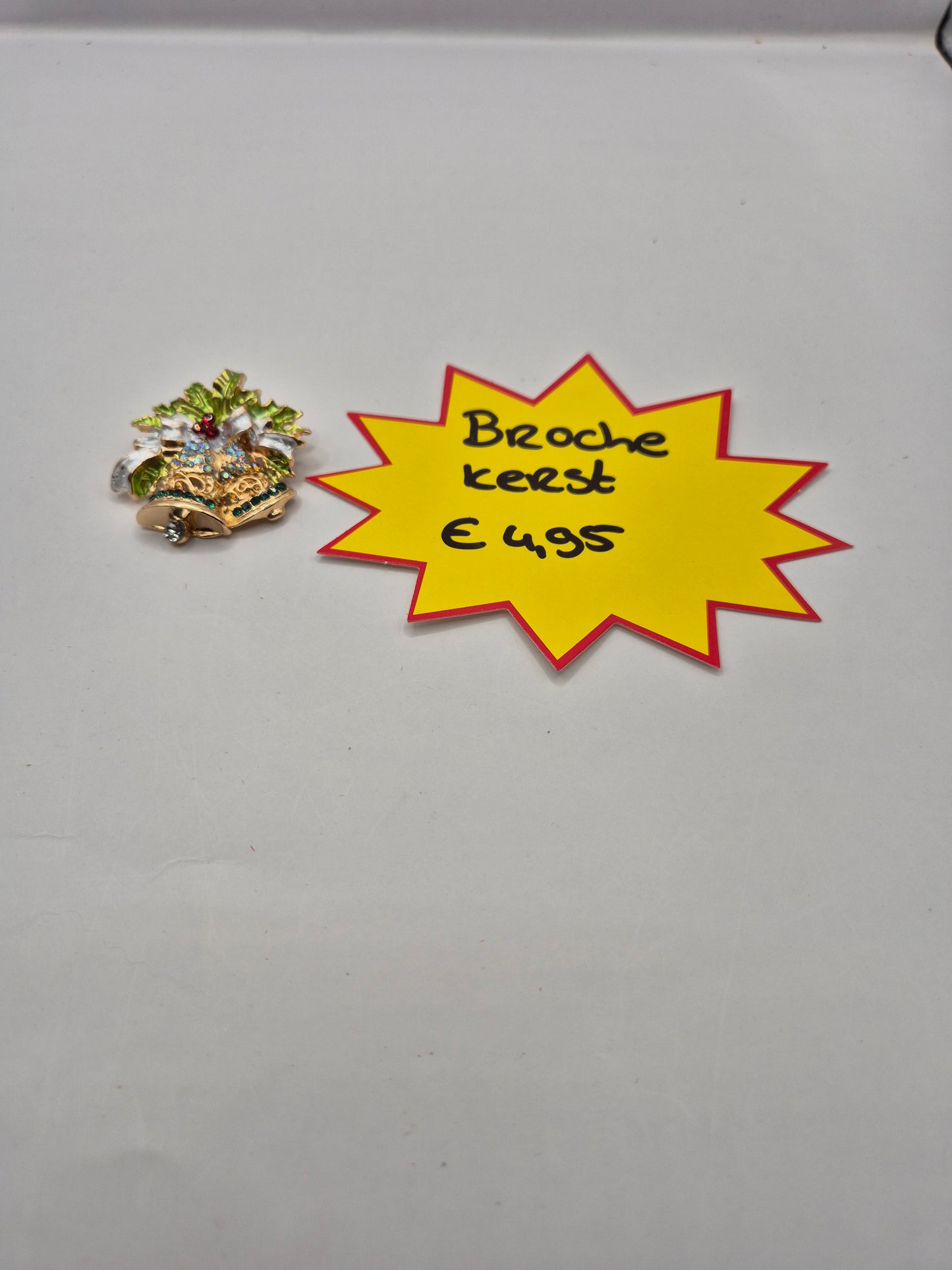 kerst broche