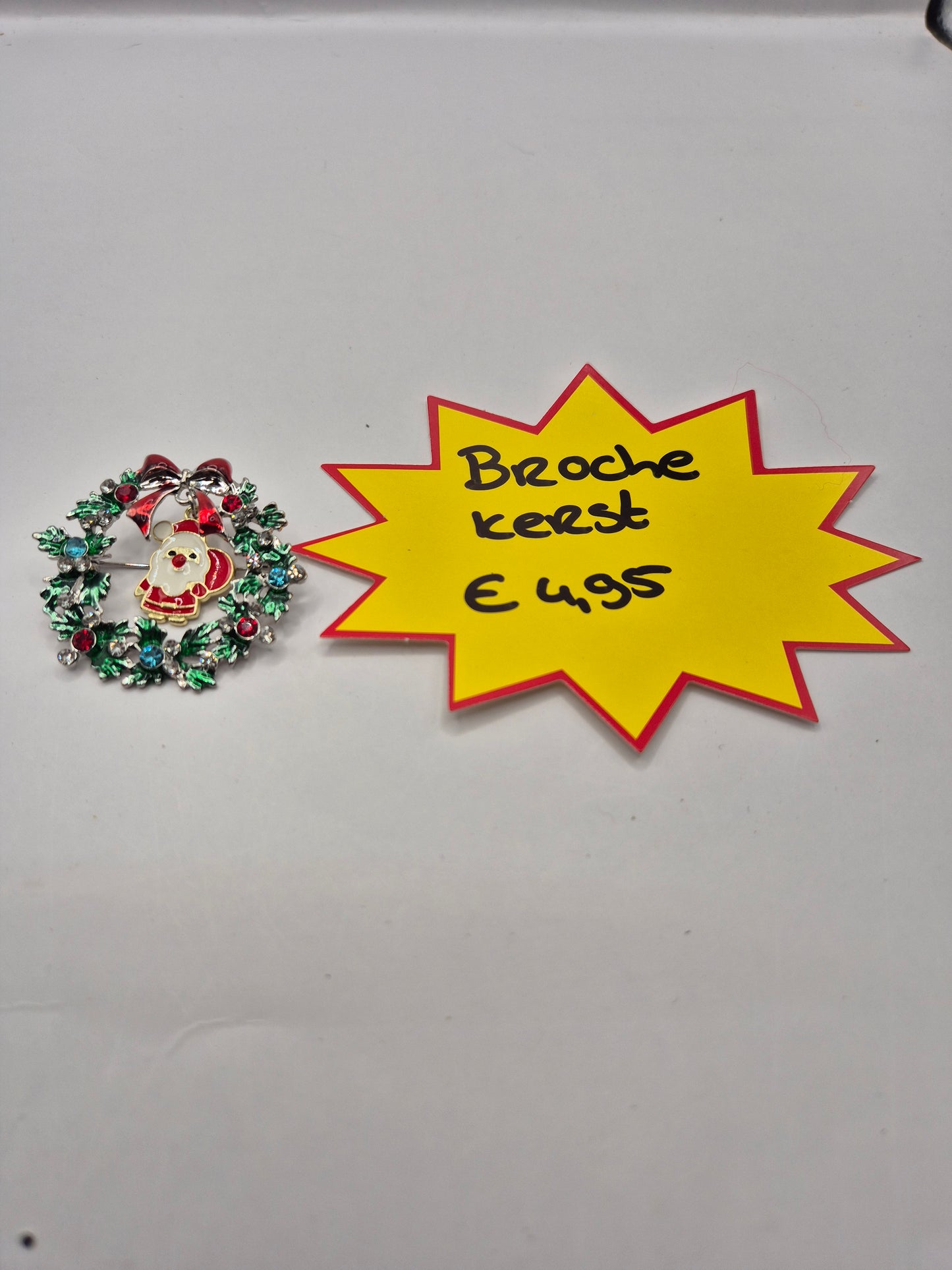 kerst broche