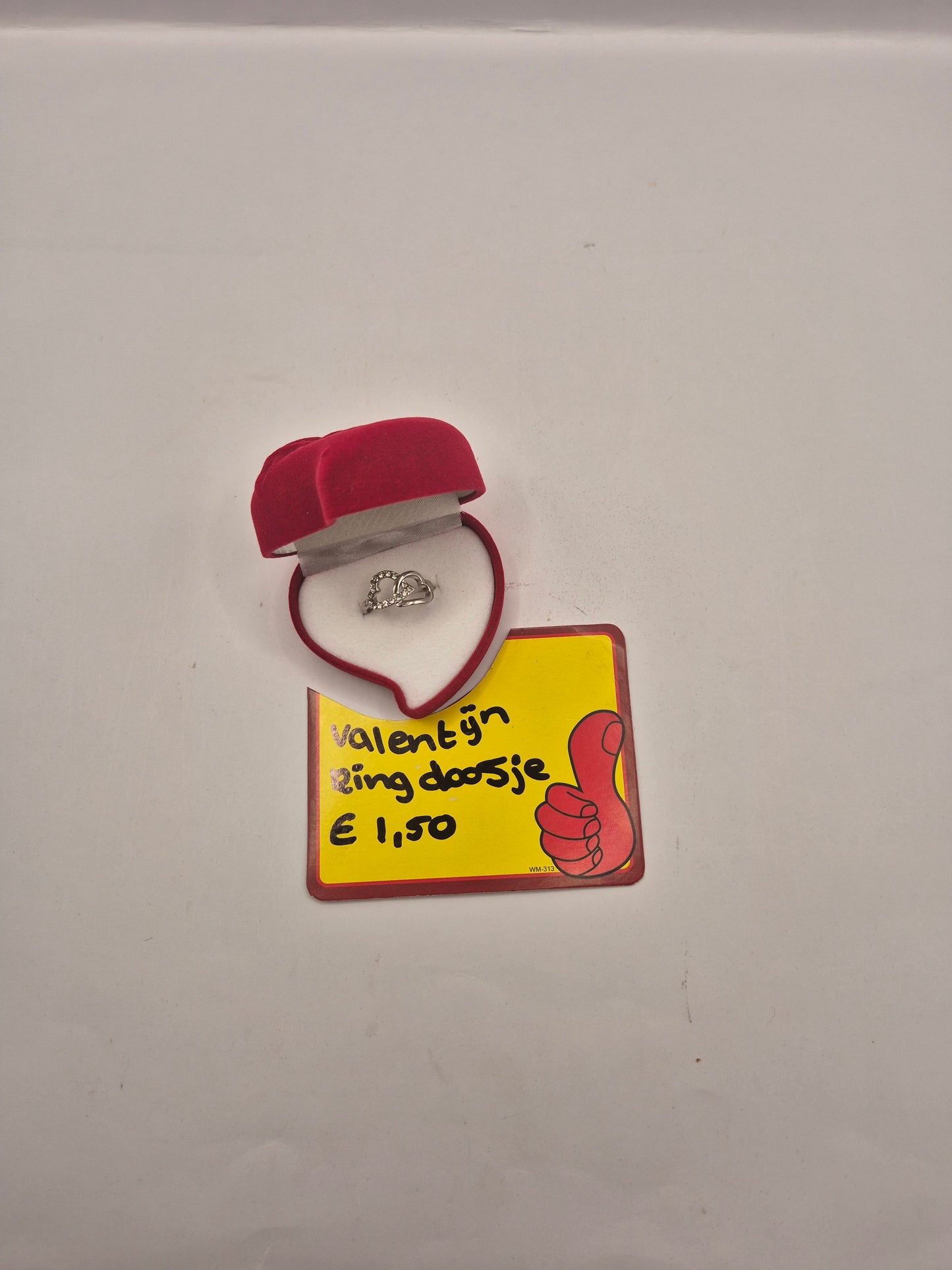 valentijn ring doosje kan ook voor bruiloft