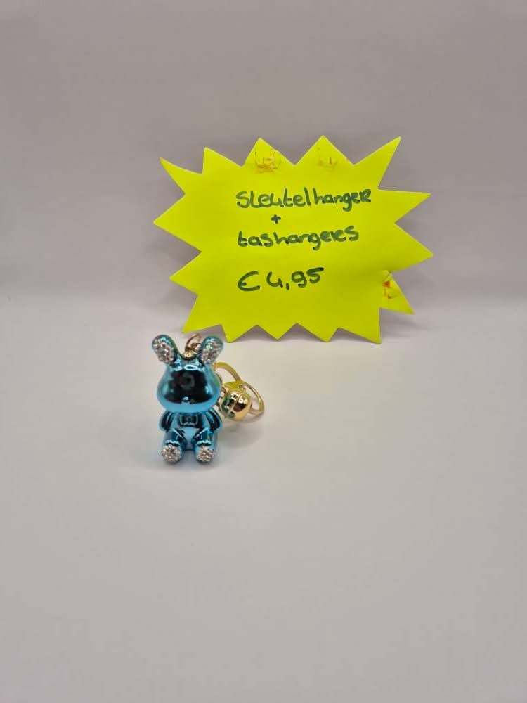 tas en sleutelhanger in 1 beertje