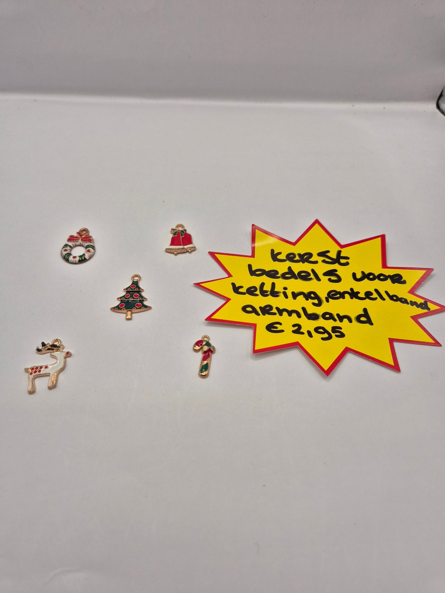 kerst bedels voor armband ketting of enkelband