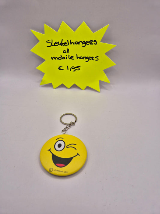 sleutelhanger met spiegeltje