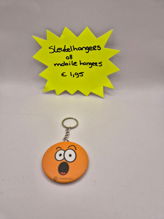 sleutelhanger met spiegeltje