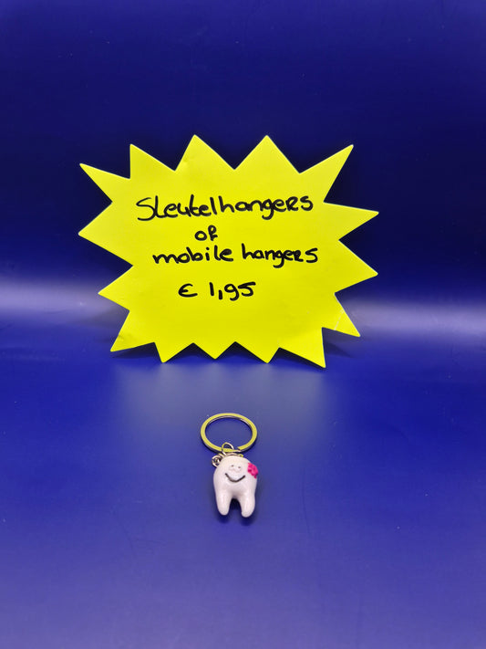 sleutelhanger tand
