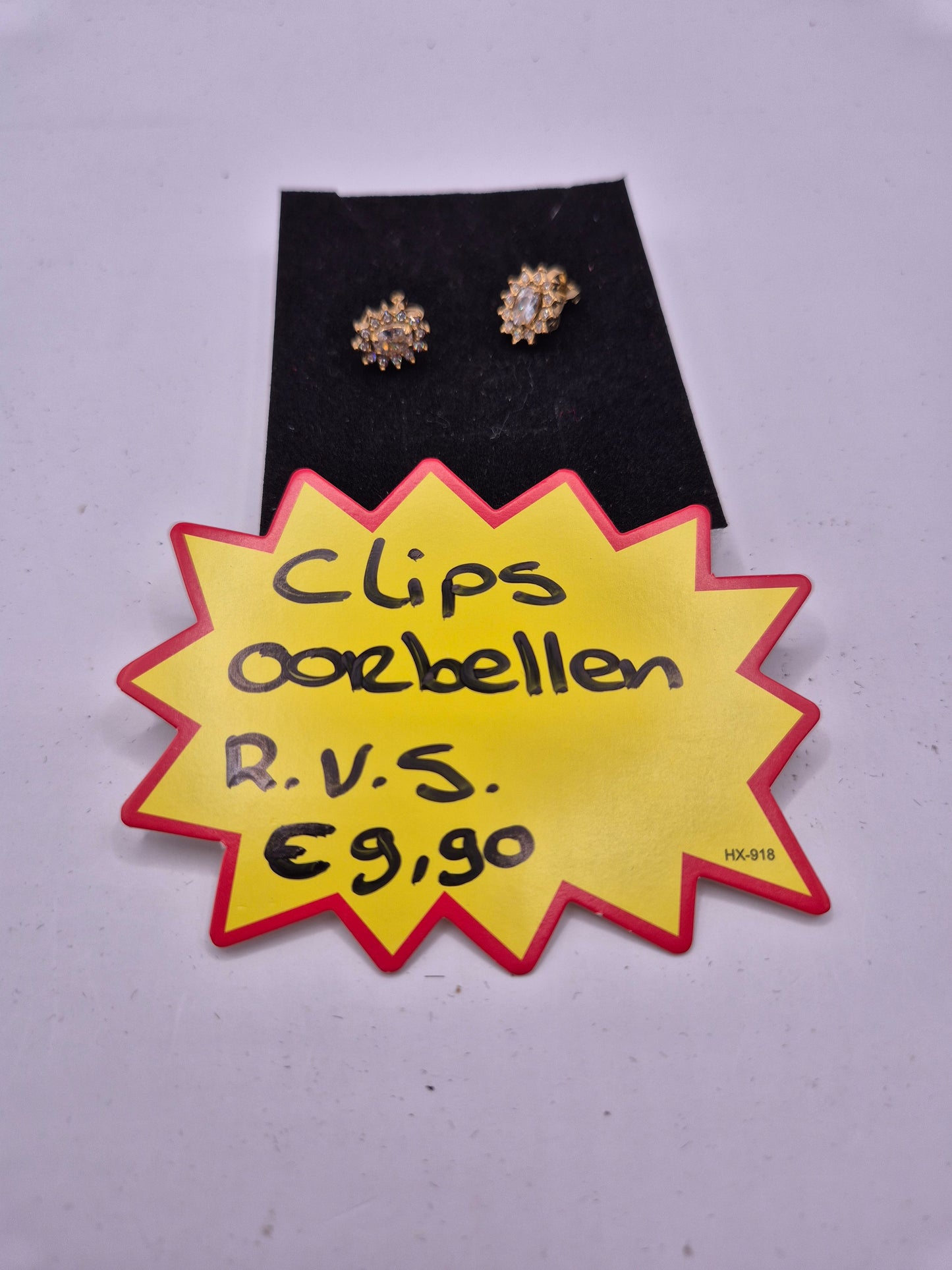 r.v.s clips oorbellen