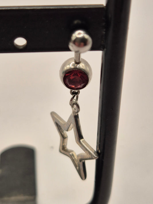 navelpiercing ster