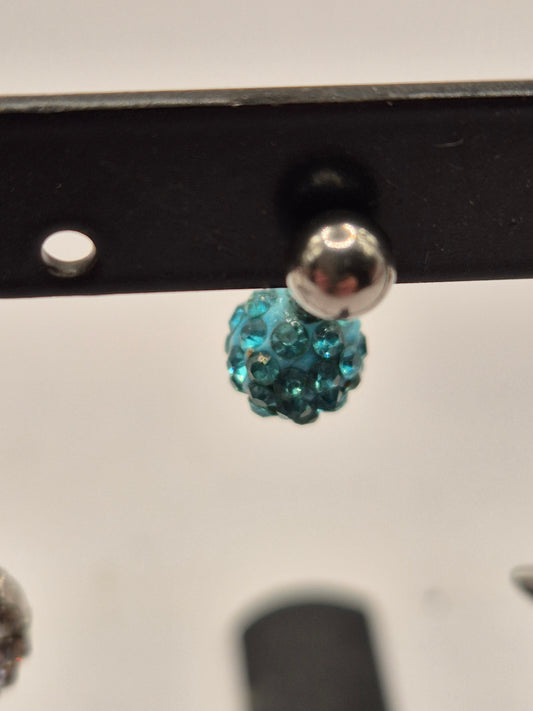 navelpiercing blauw