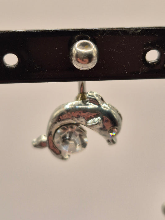navelpiercing dolfijn