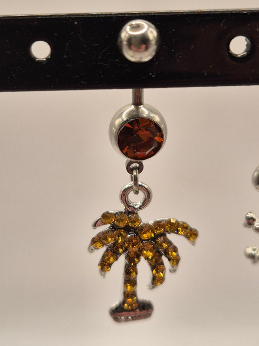 navelpiercing palmboom