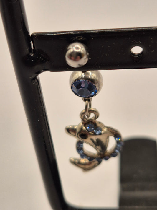 navelpiercing dolfijn