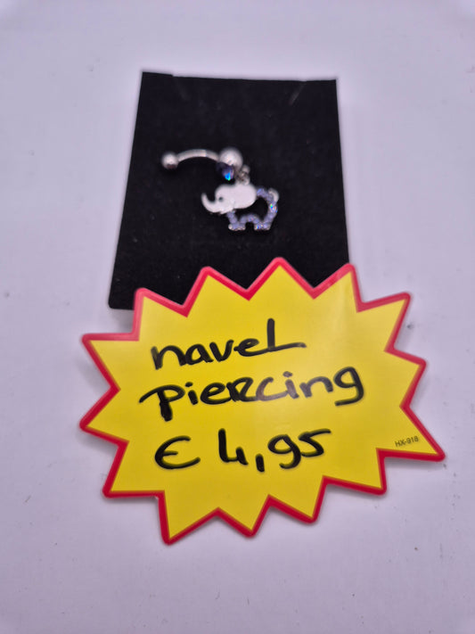 navelpiercing olifant