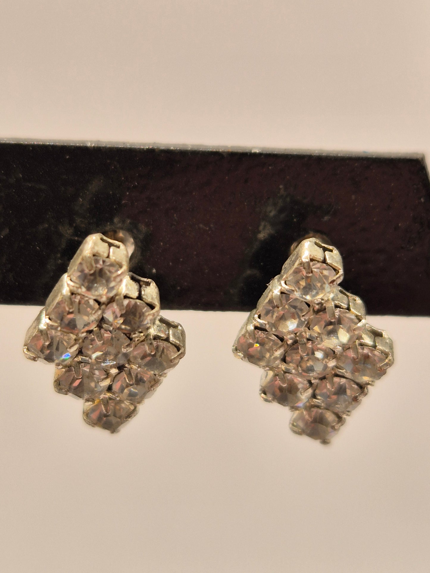 bling bling knopjes oorbellen