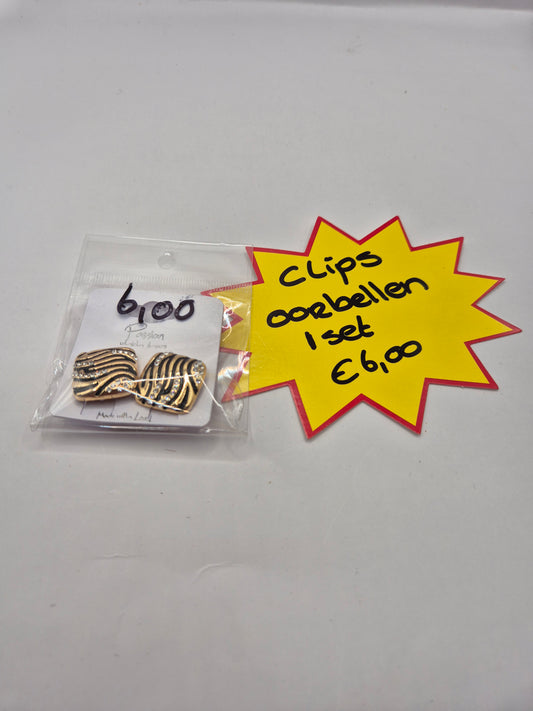 clips oorbellen