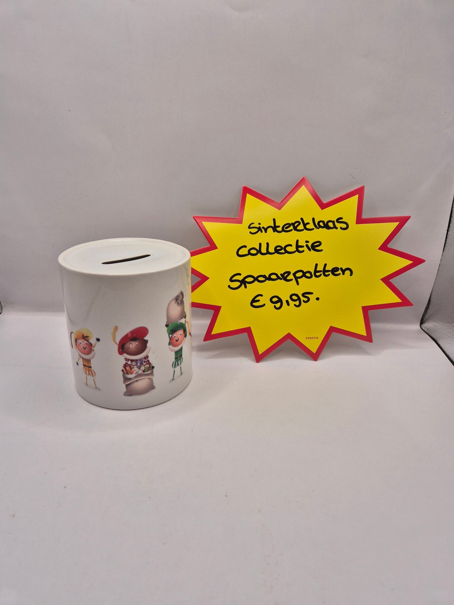 sinterklaas & zwartepiet spaarpot