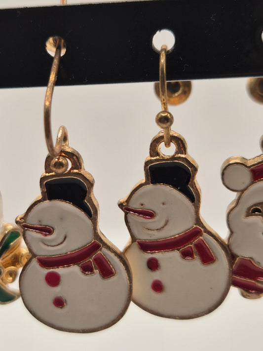 kerst oorbellen