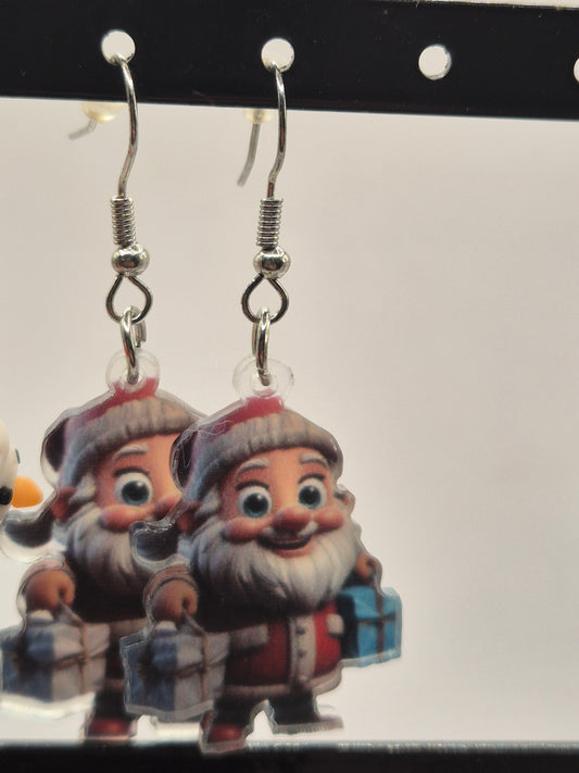 kerst oorbellen