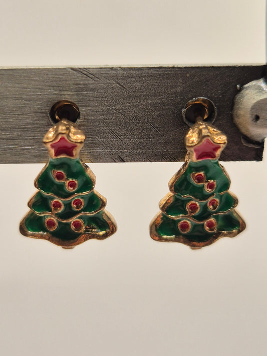 kerst oorbellen