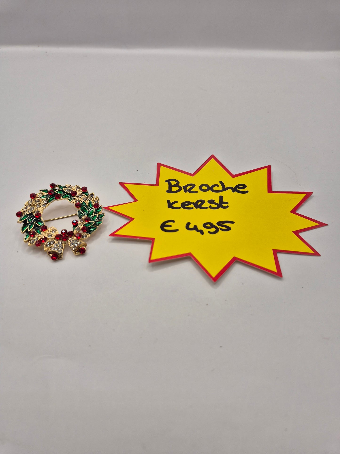 kerst broche