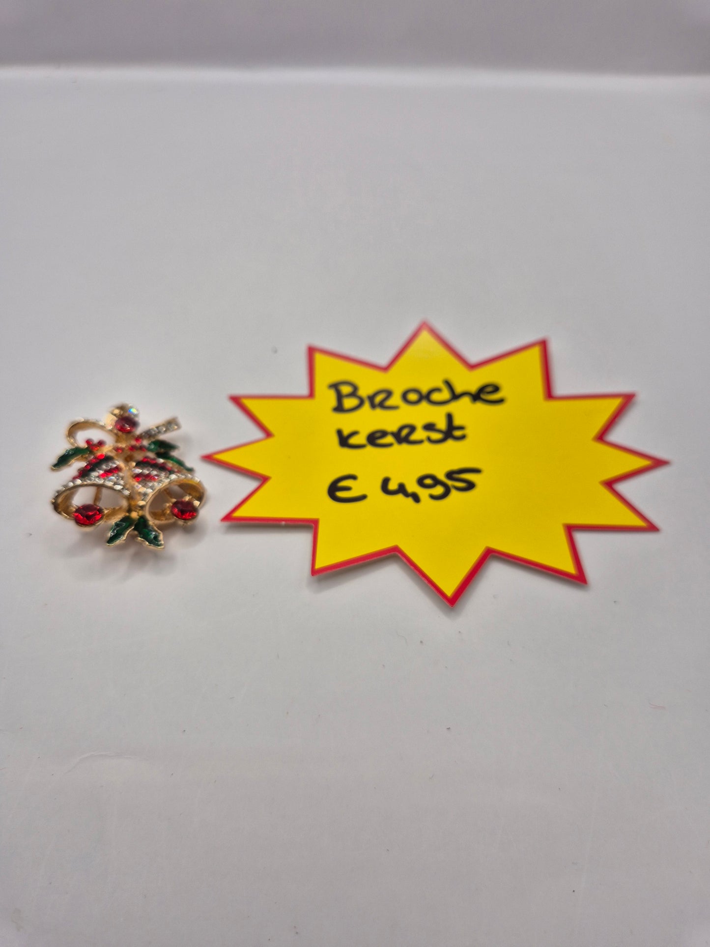 kerst broche