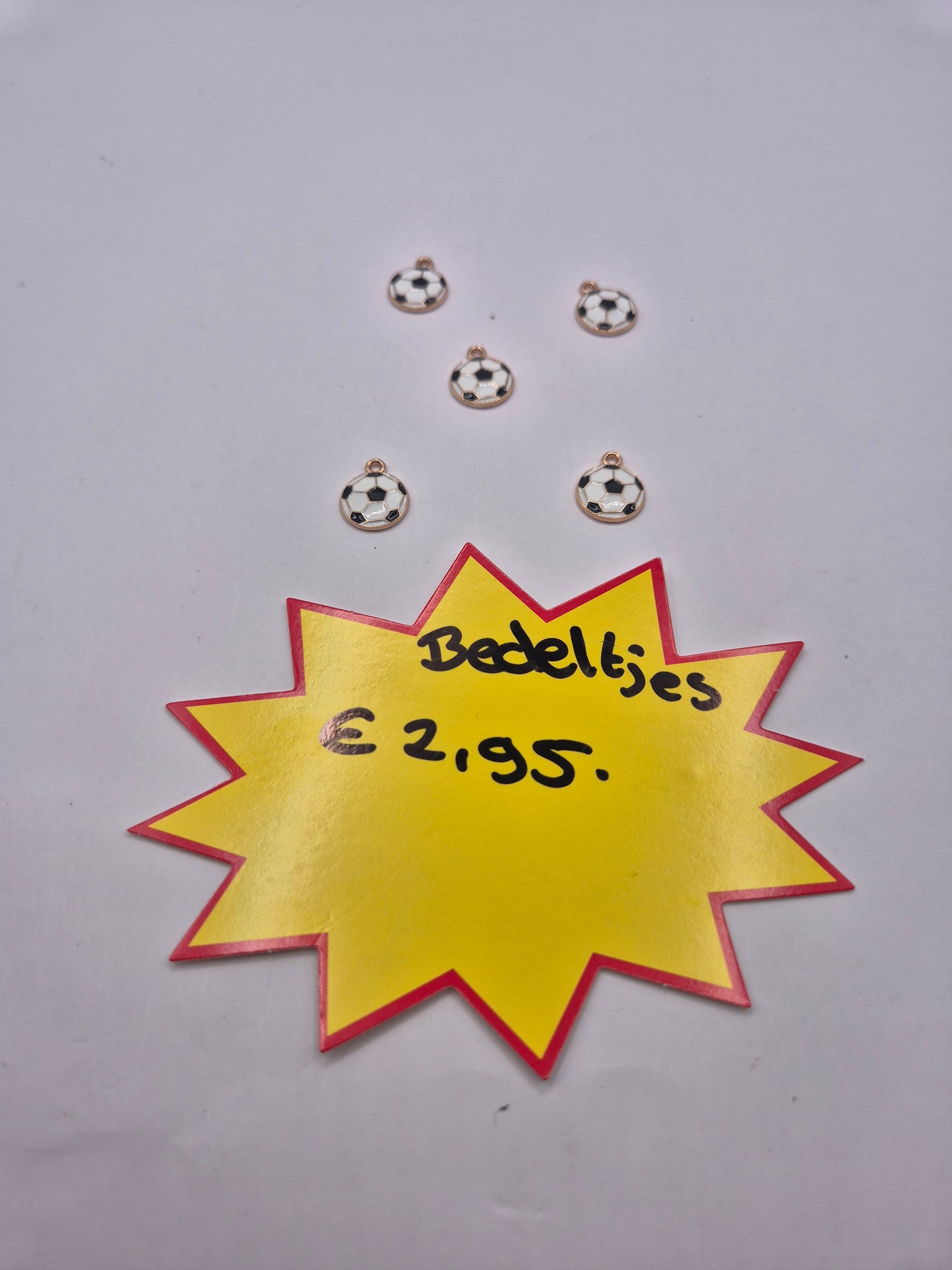 voetbal bedeltjes