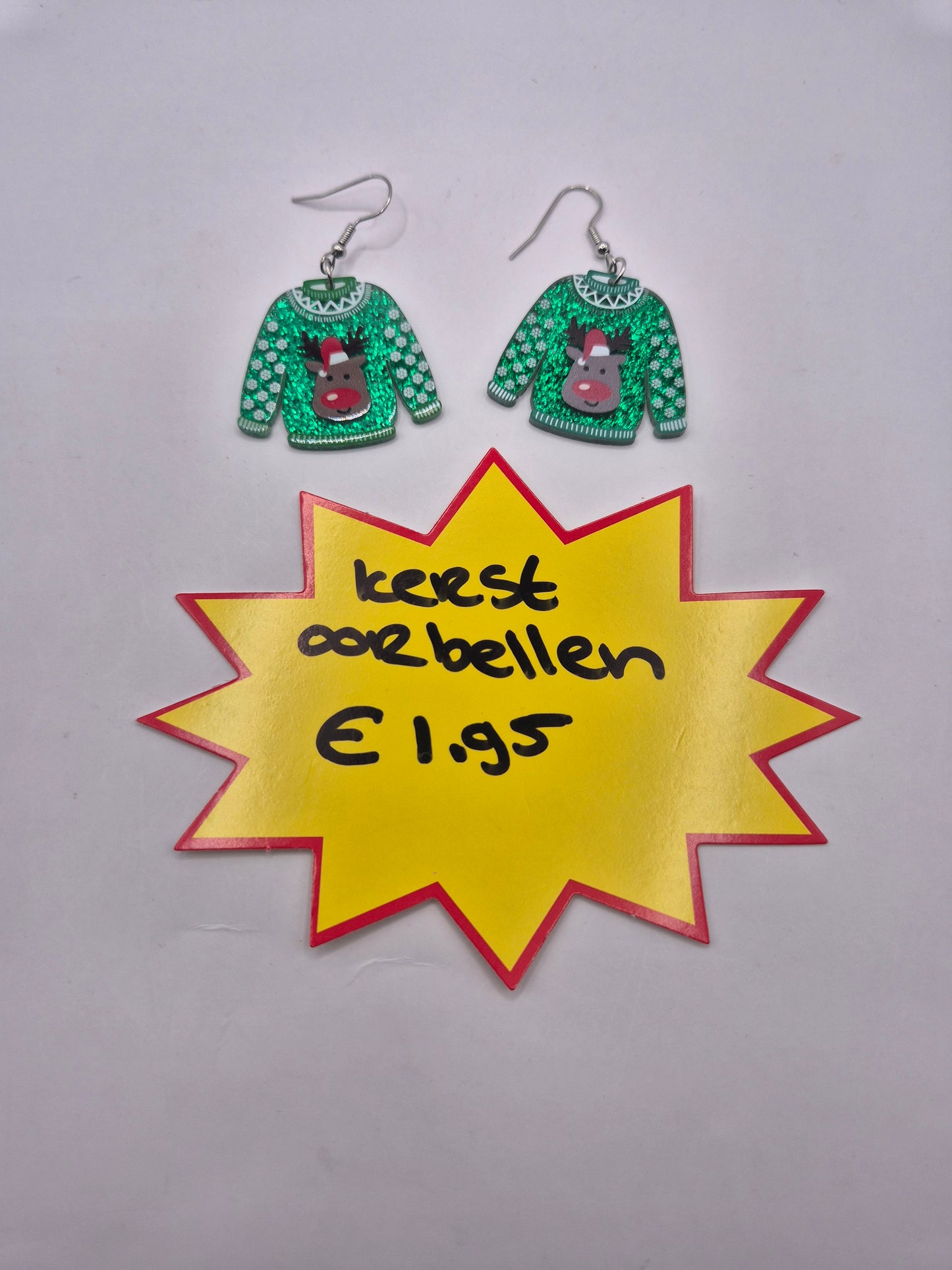 kerst oorbellen