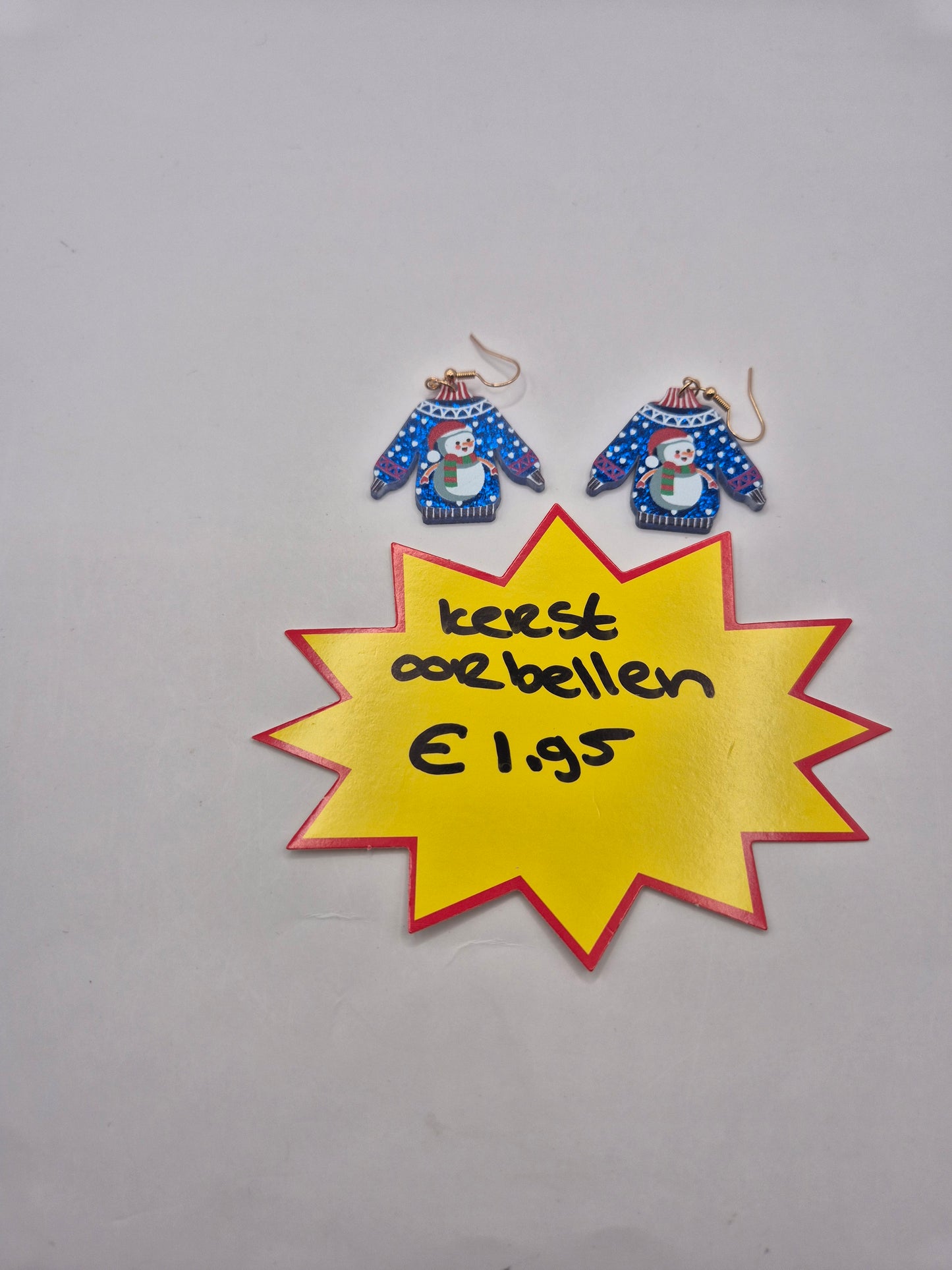kerst oorbellen