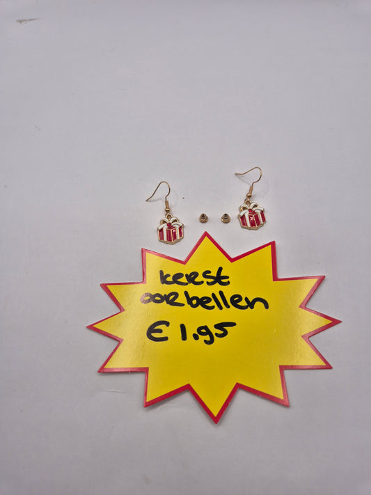 kerst oorbellen