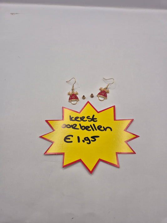 kerst oorbellen