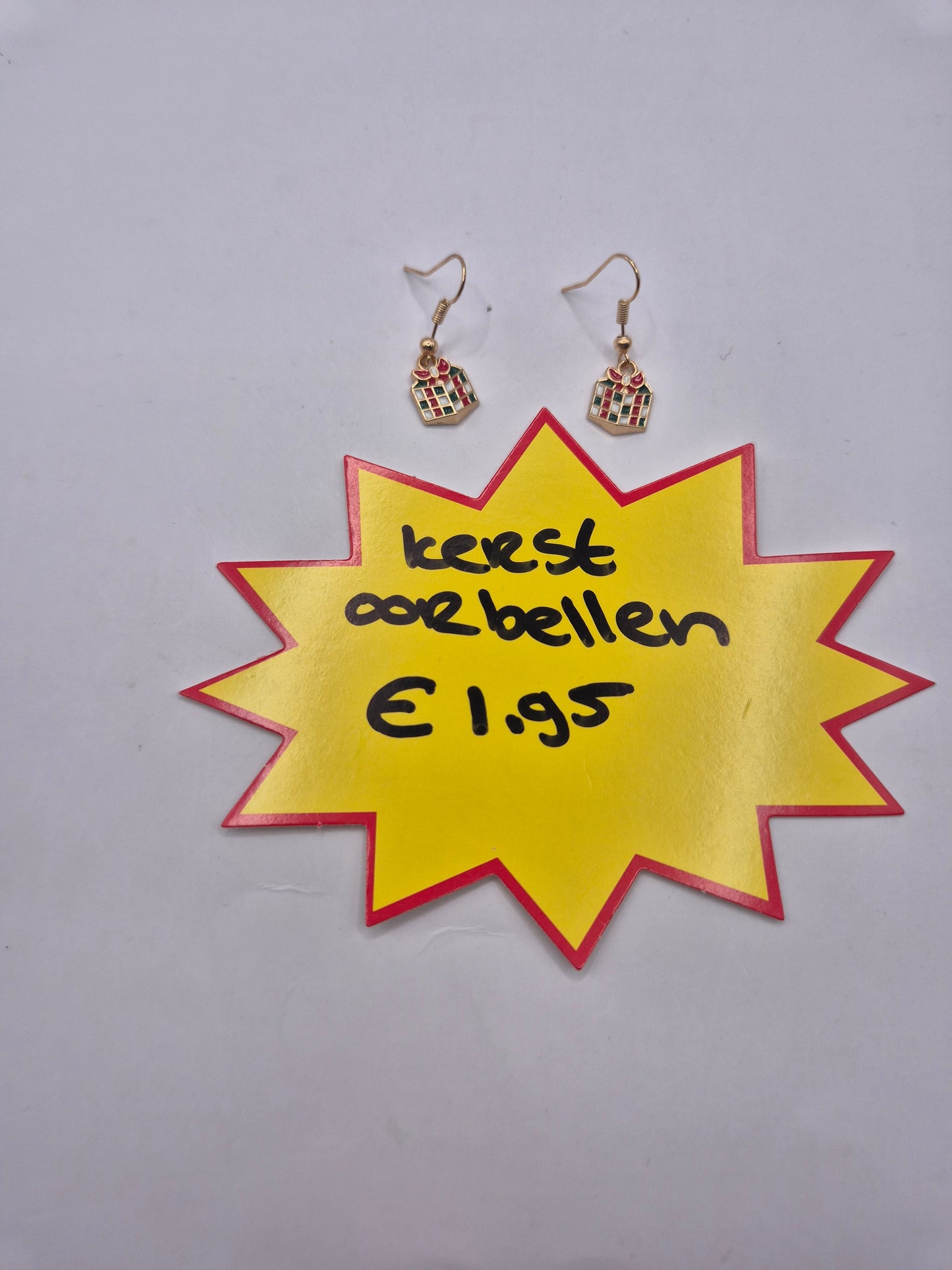 kerst oorbellen