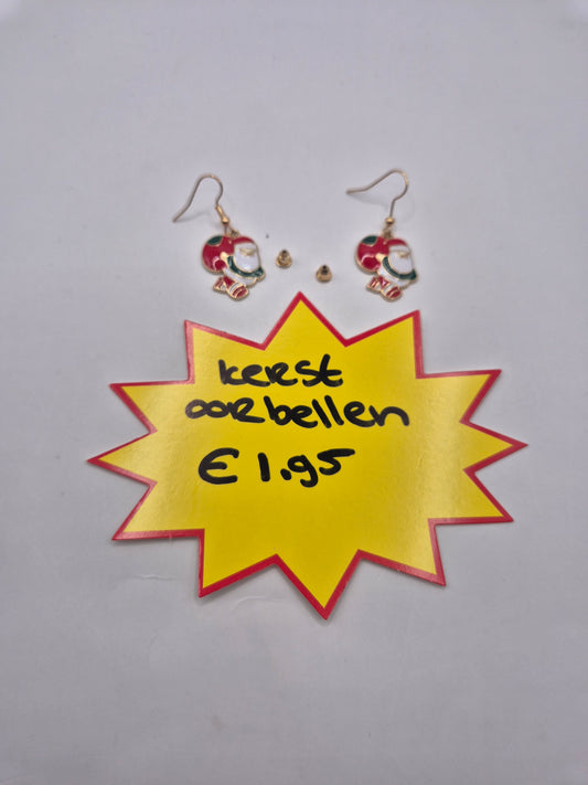 kerst oorbellen