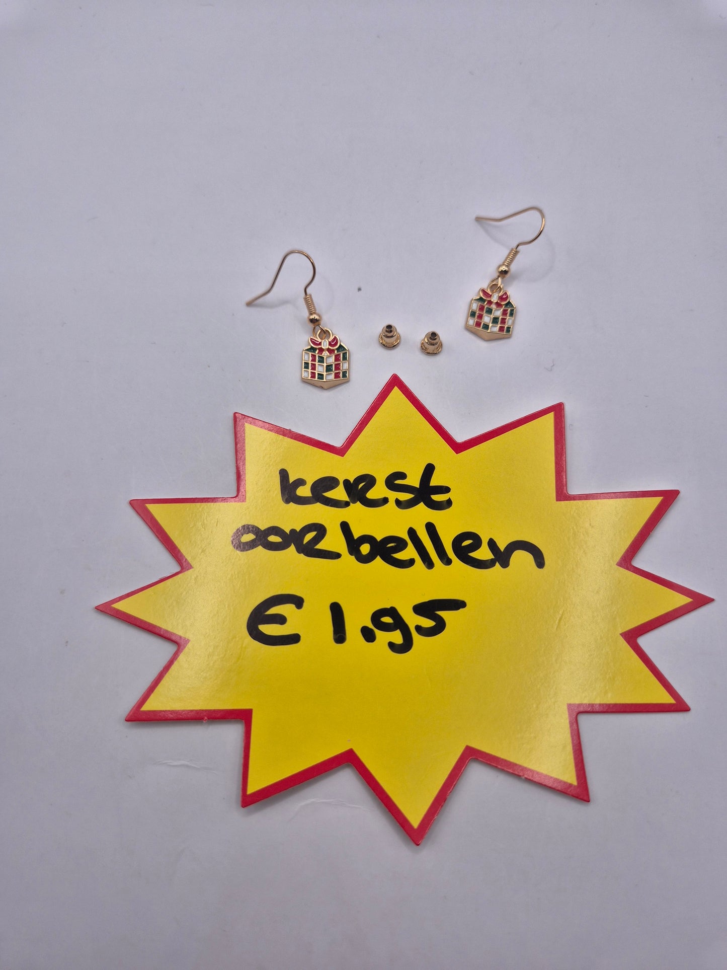 kerst oorbellen