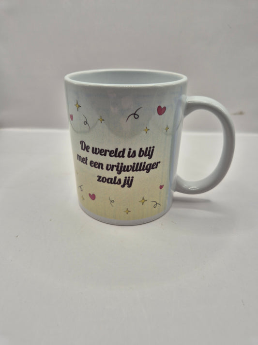 vrijwilliger mok