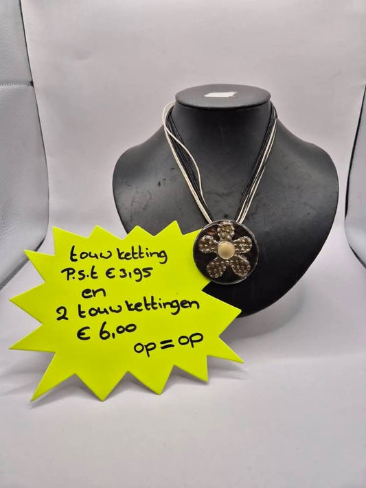 1 touw ketting