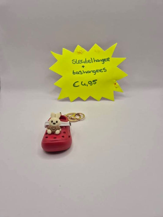 tas en sleutelhanger in 1  crox