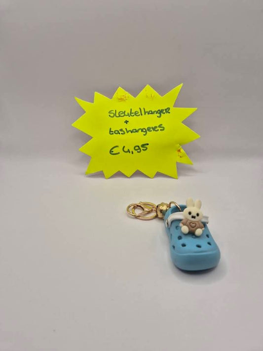 tas en sleutelhanger in 1 crox