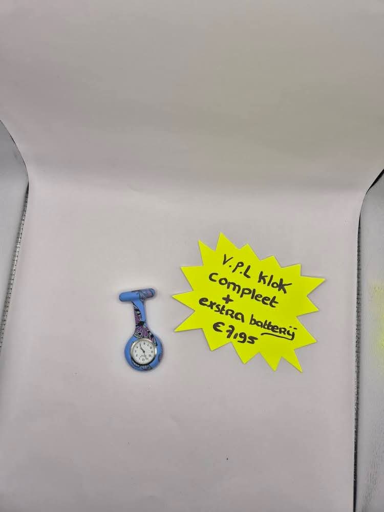 v.p.l.klokje compleet