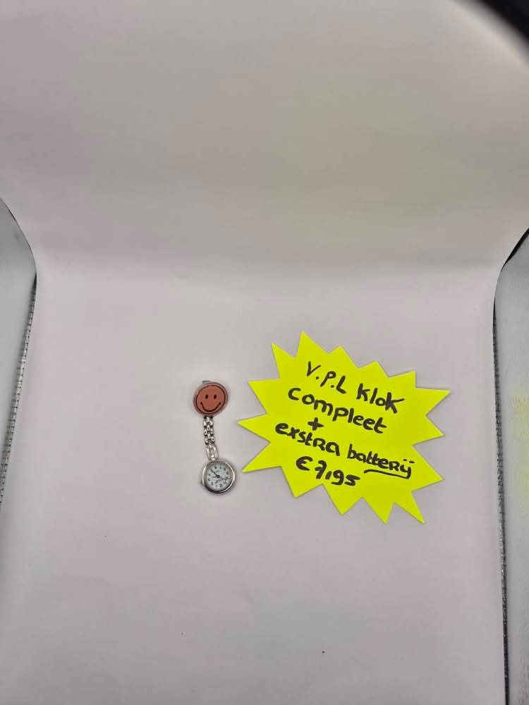v.p.l klokje compleet