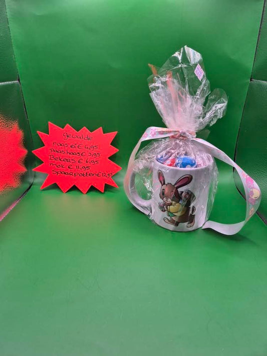 zoekt u mooie cadeau's paas mok