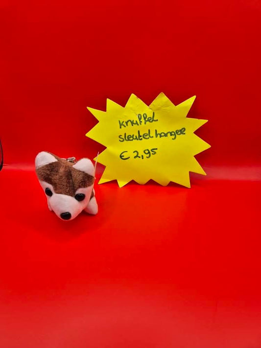 knuffel sleutelhanger vos