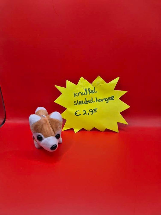 knuffel sleutelhanger vos